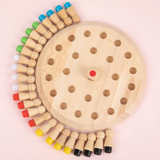 A Brain-Teasing Wooden Toy for Parent-Child Interaction